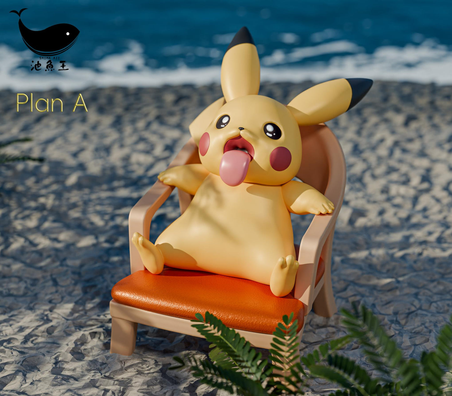 Shima Aji Studio - Hot Summer Plkachu [PRE-ORDER CLOSED]