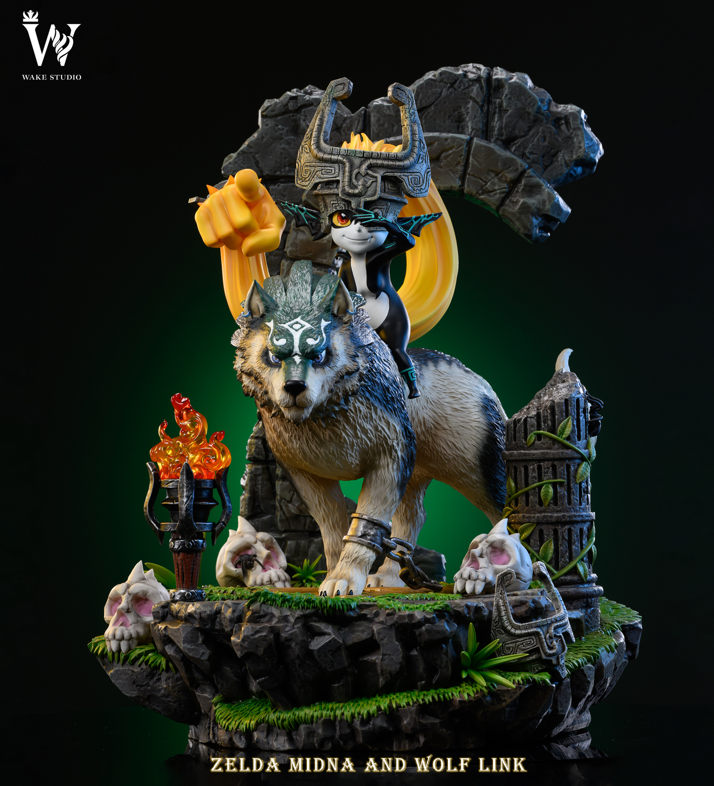 Wake Studio - Wolf Link and Zelda Midna [PRE-ORDER CLOSED]