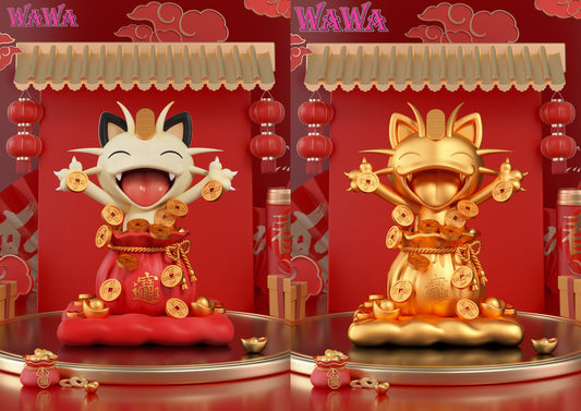 WAWA Studio - Chinese New Year Meowth [PRE-ORDER CLOSED]