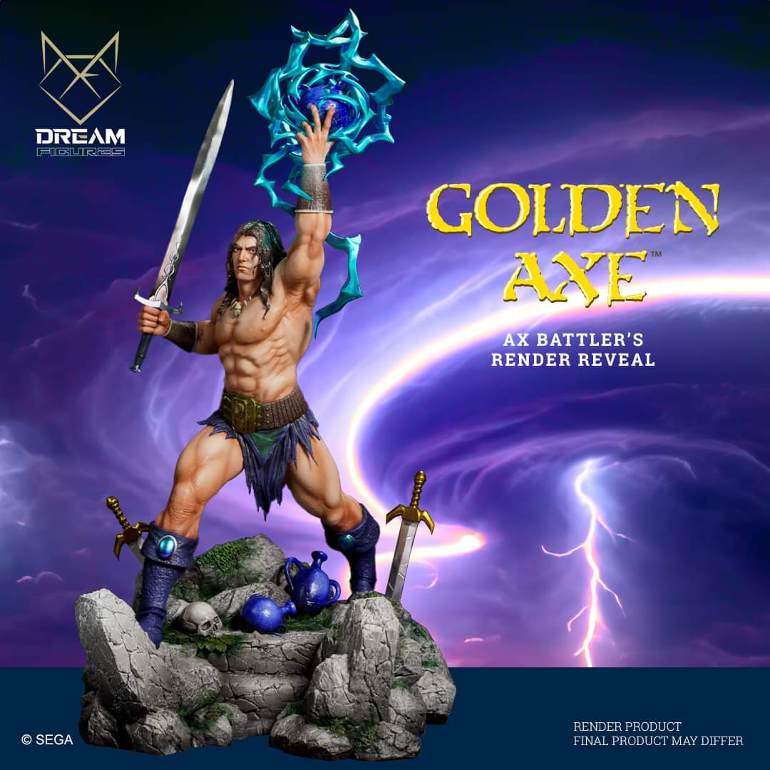 Dream Figures - A Legend of Golden Axe Ax Battler (Licensed) [PRE-ORDER CLOSED]