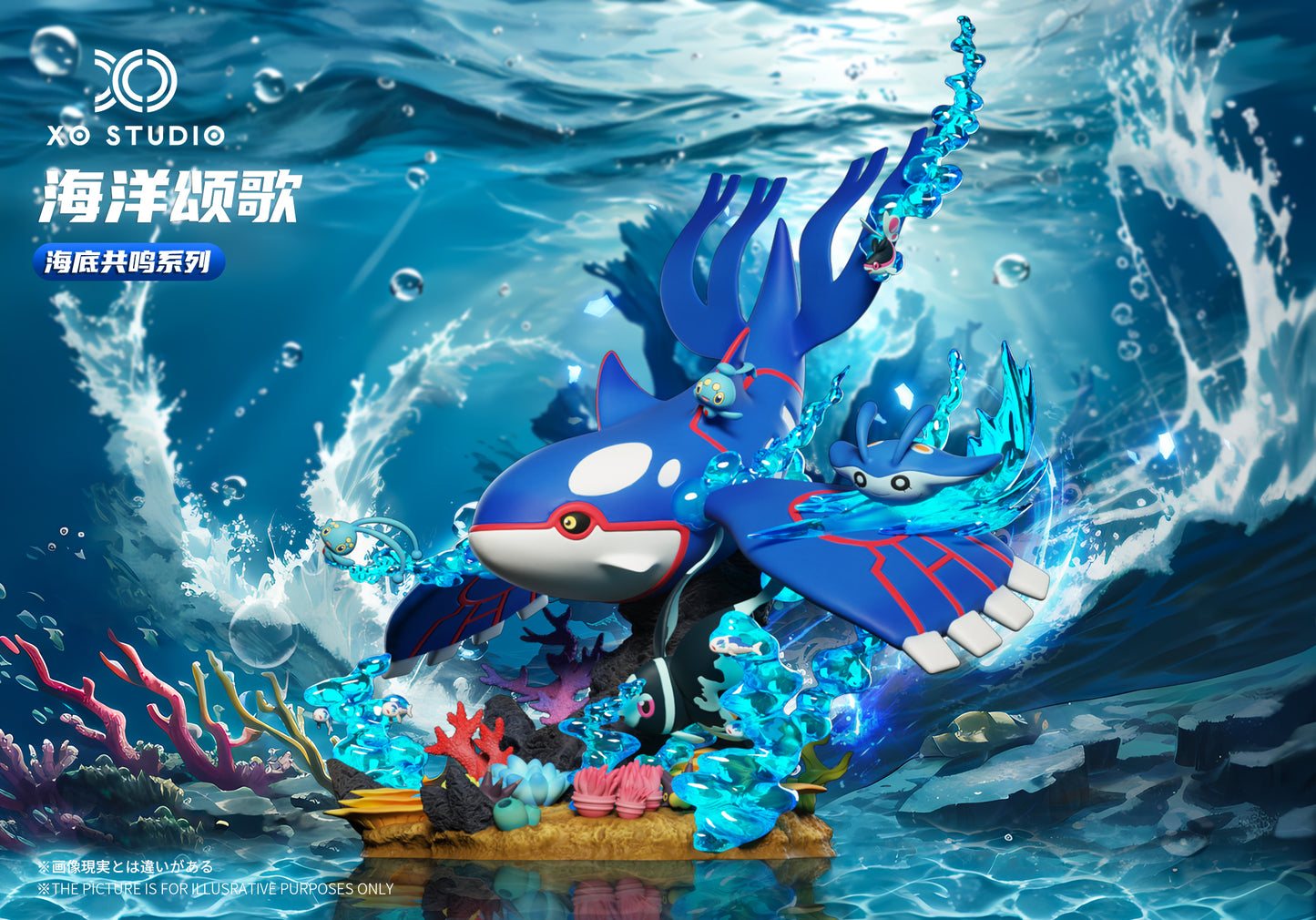 XO Studio - Kyogre and Manaphy [PRE-ORDER]