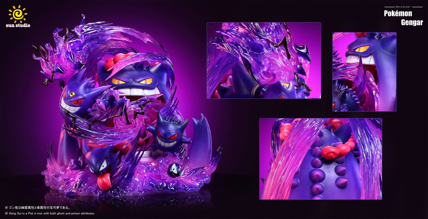 Sun Studio - Gengar Evolution Series [PRE-ORDER CLOSED]