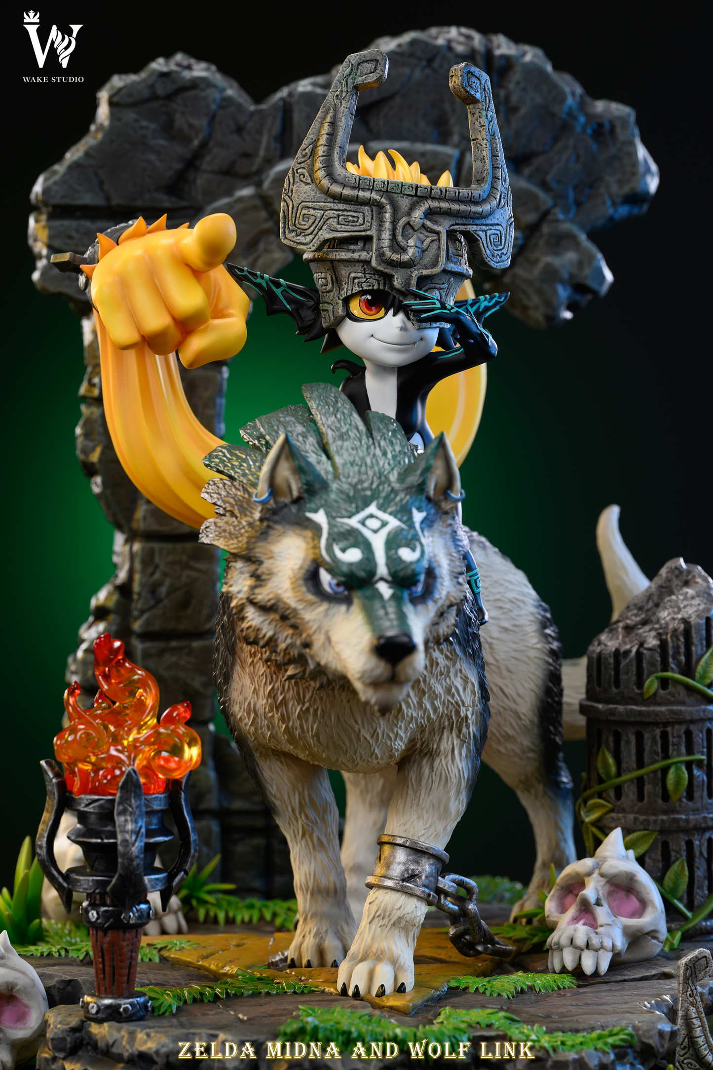 Wake Studio - Wolf Link and Zelda Midna [PRE-ORDER CLOSED]