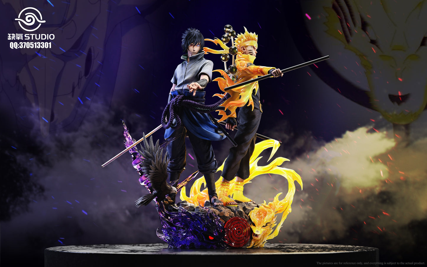Que Yang Studio - Naruto and Sasuke [PRE-ORDER CLOSED]