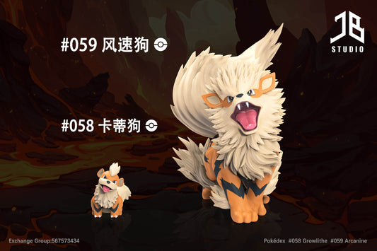 JB Studio - Growlithe and Arcanine [PRE-ORDER]