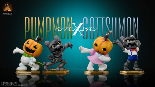 Miman Studio - Pumpmon and Gottsumon [PRE-ORDER CLOSED]