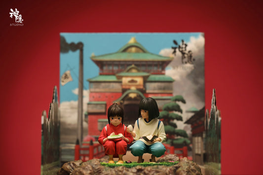 Shen Yin Studio - Chihiro and Haku with Onigiri [PRE-ORDER CLOSED]