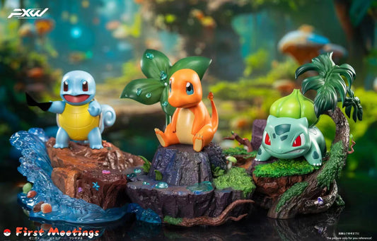 FXW Studios - Starter Series Bulbasaur Charmander Squirtle [PRE-ORDER]