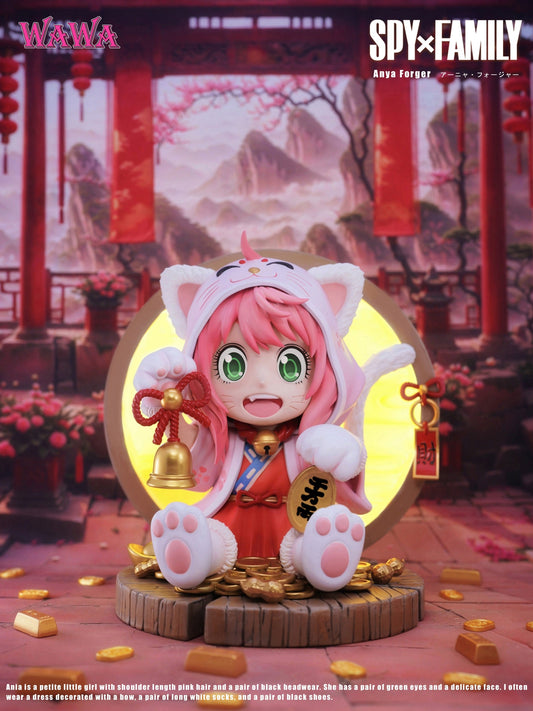 WAWA Studio - Anya cosplay Fortune Cat [PRE-ORDER CLOSED]