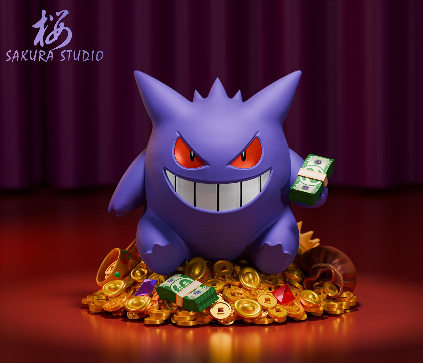 OPP Studio - Money Series Gengar [PRE-ORDER CLOSED]