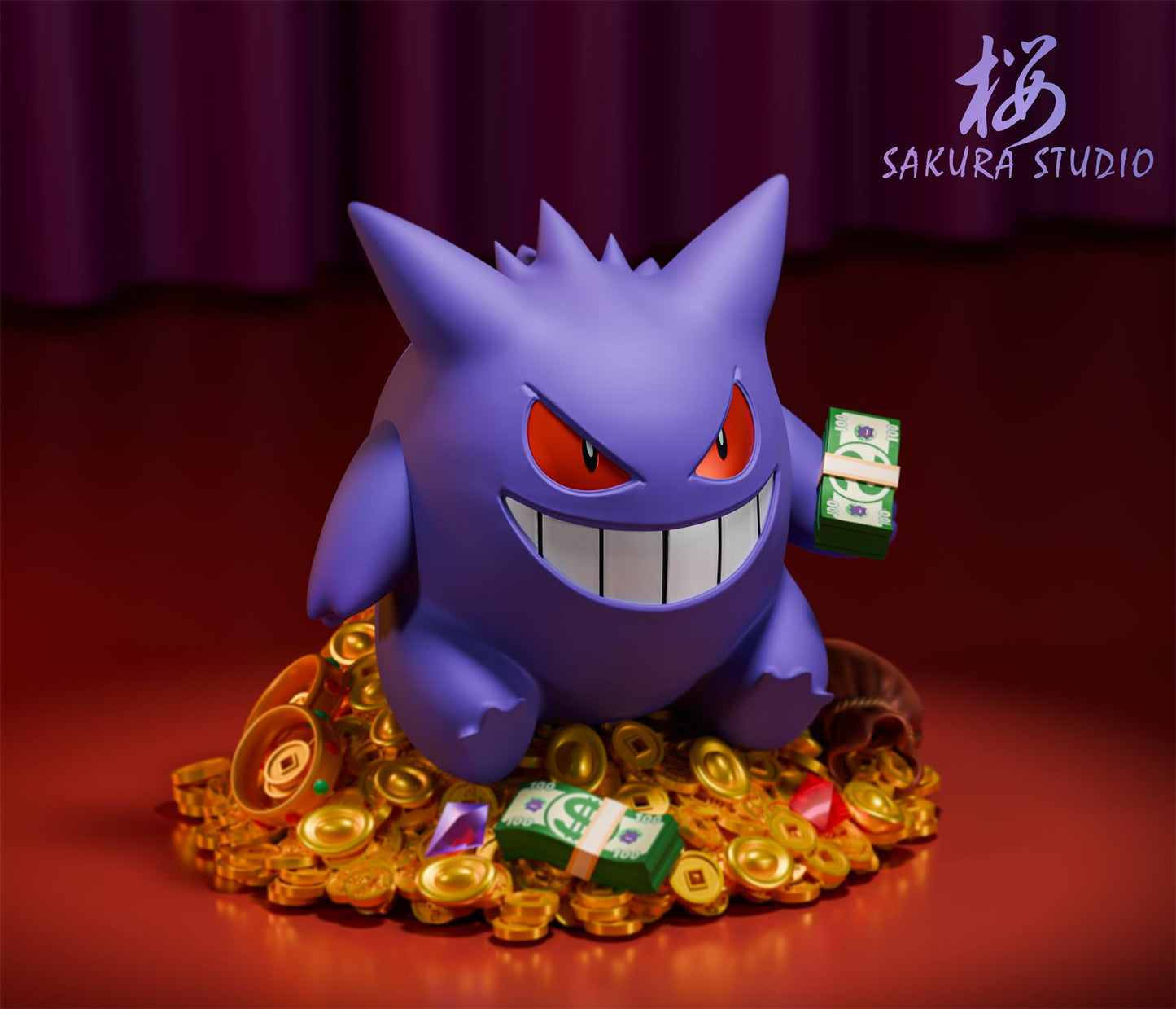 OPP Studio - Money Series Gengar [PRE-ORDER CLOSED]