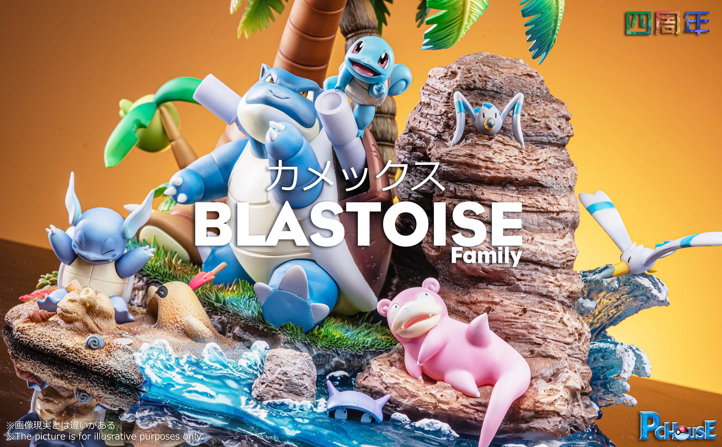 PC House - Blastoise Family [PRE-ORDER CLOSED]