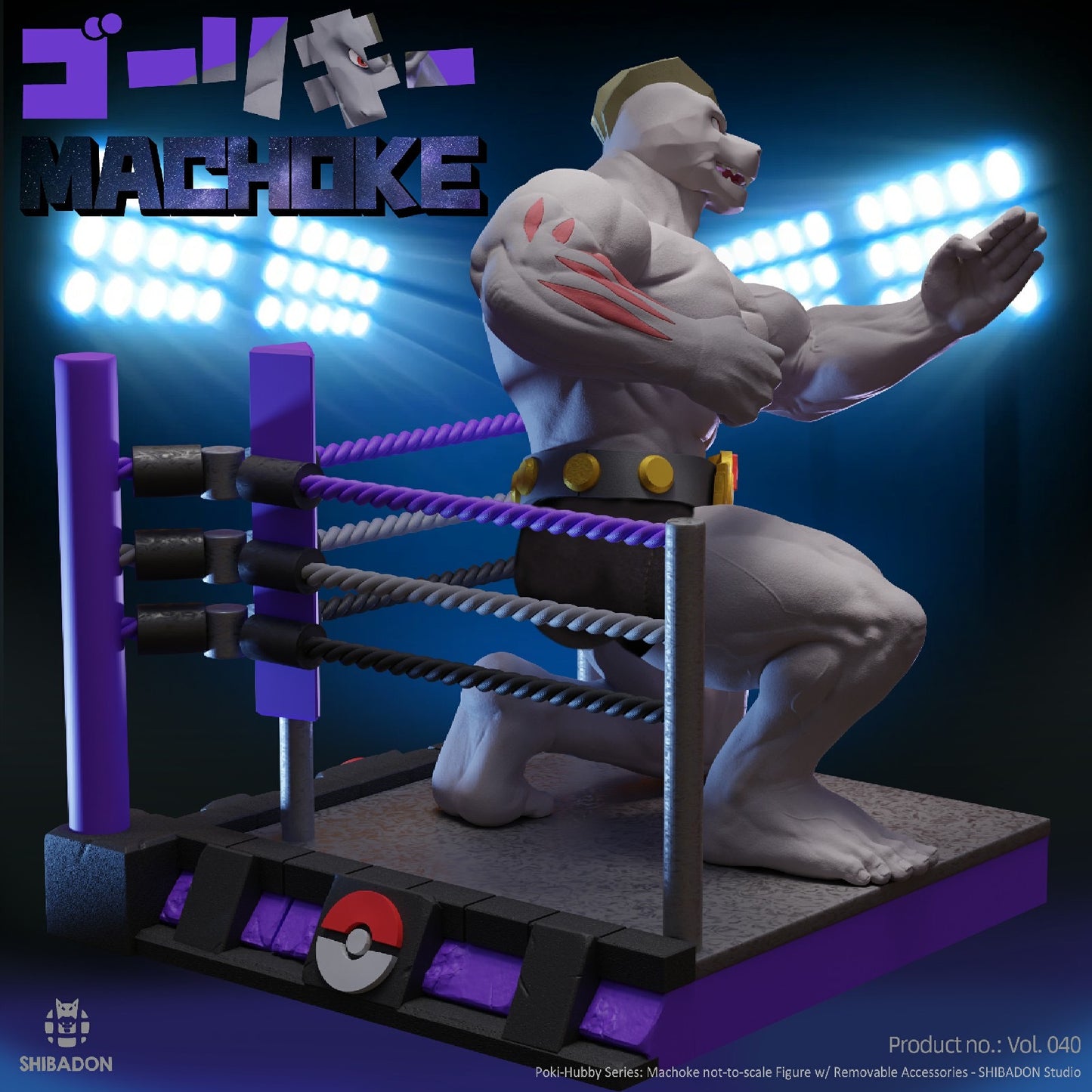 Shibadon Studio - Machoke [PRE-ORDER CLOSED]