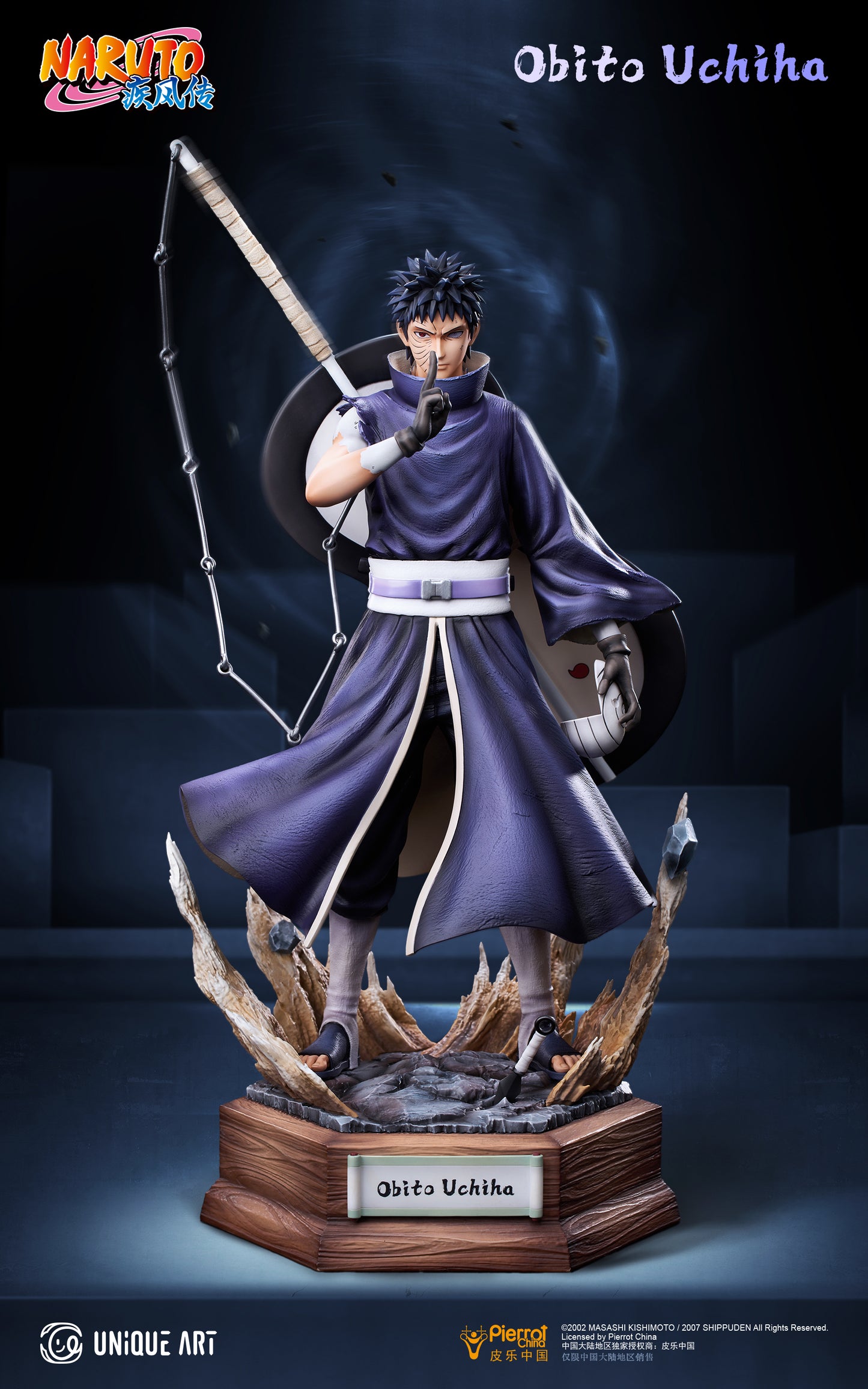 UNiQUE ART - Naruto Shippuden Uchiha Obito (Licensed) [PRE-ORDER]