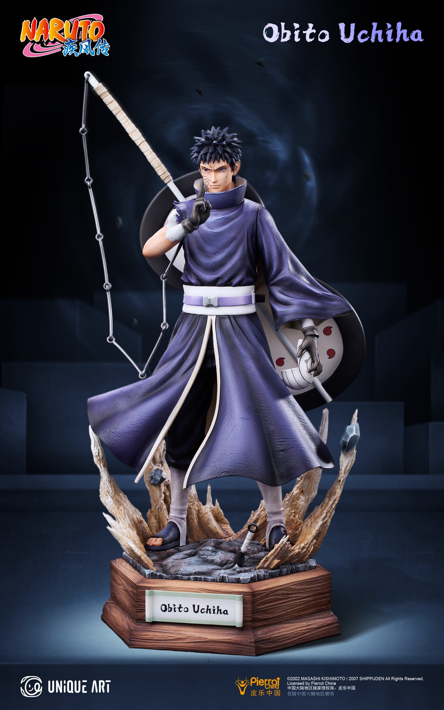 UNiQUE ART - Naruto Shippuden Uchiha Obito (Licensed) [PRE-ORDER]