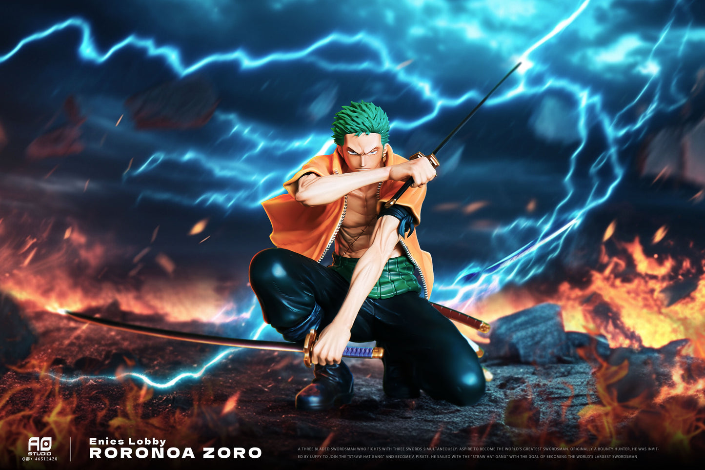 AO Studio - Enies Lobby Zoro [PRE-ORDER]