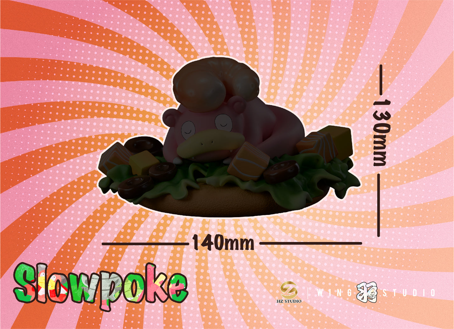 HZ Studio - Food Series Sandwich Slowpoke [PRE-ORDER CLOSED]