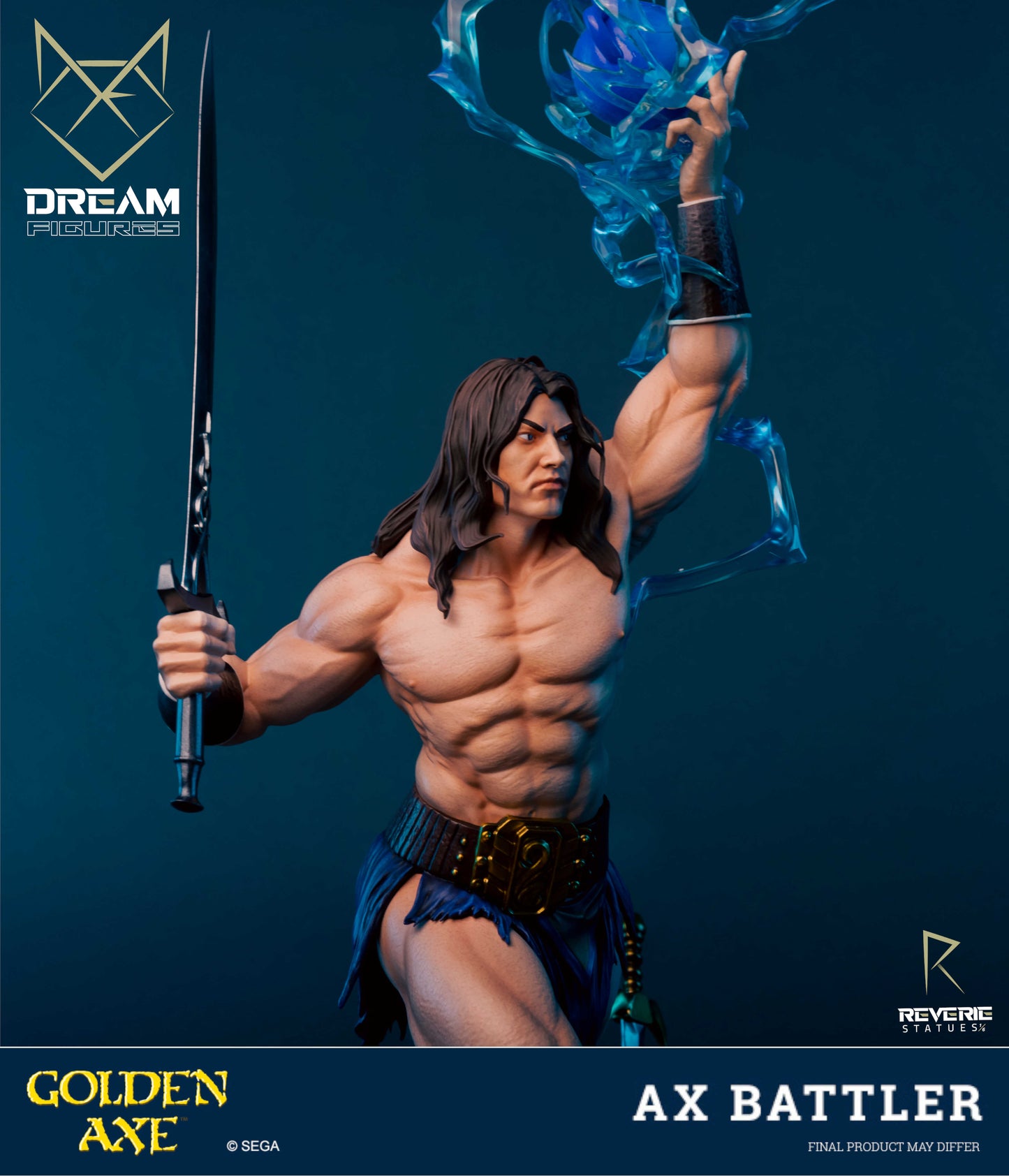 Dream Figures - A Legend of Golden Axe Ax Battler (Licensed) [PRE-ORDER CLOSED]