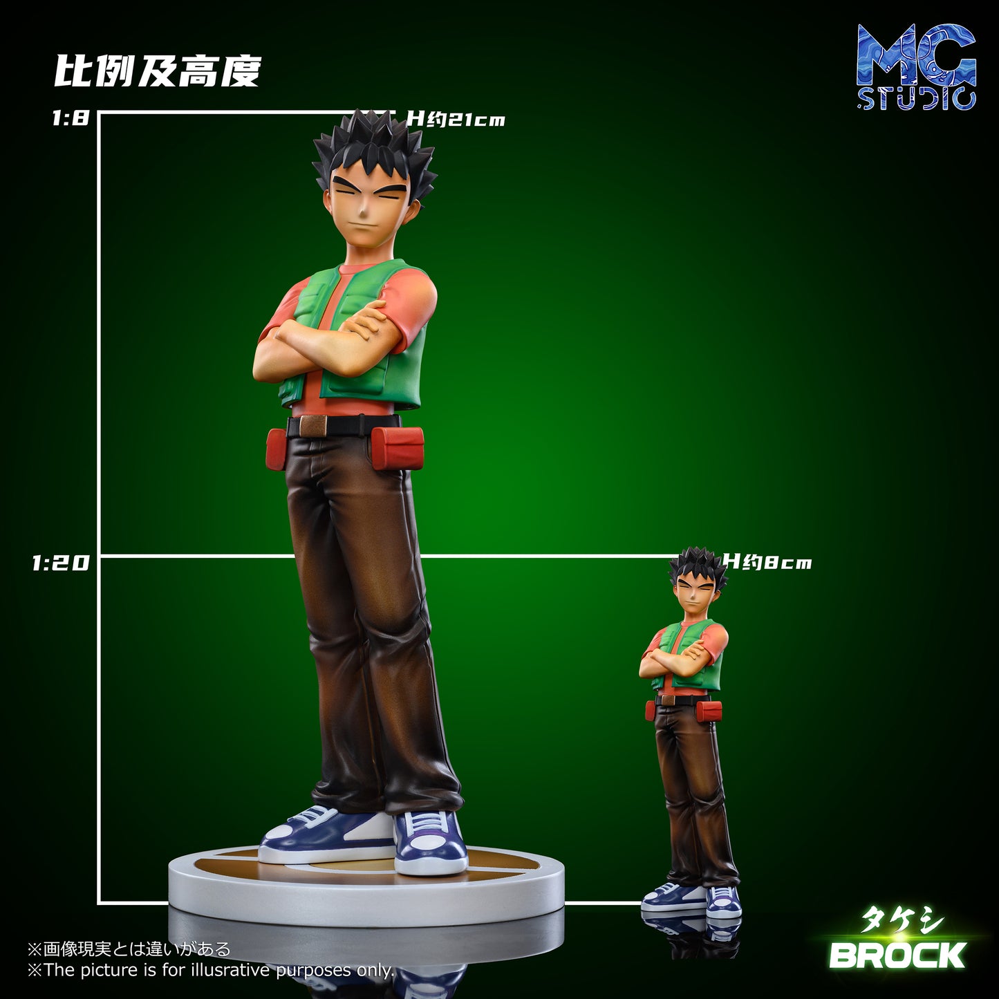 MG Studio - Misty and Brock [PRE-ORDER CLOSED]