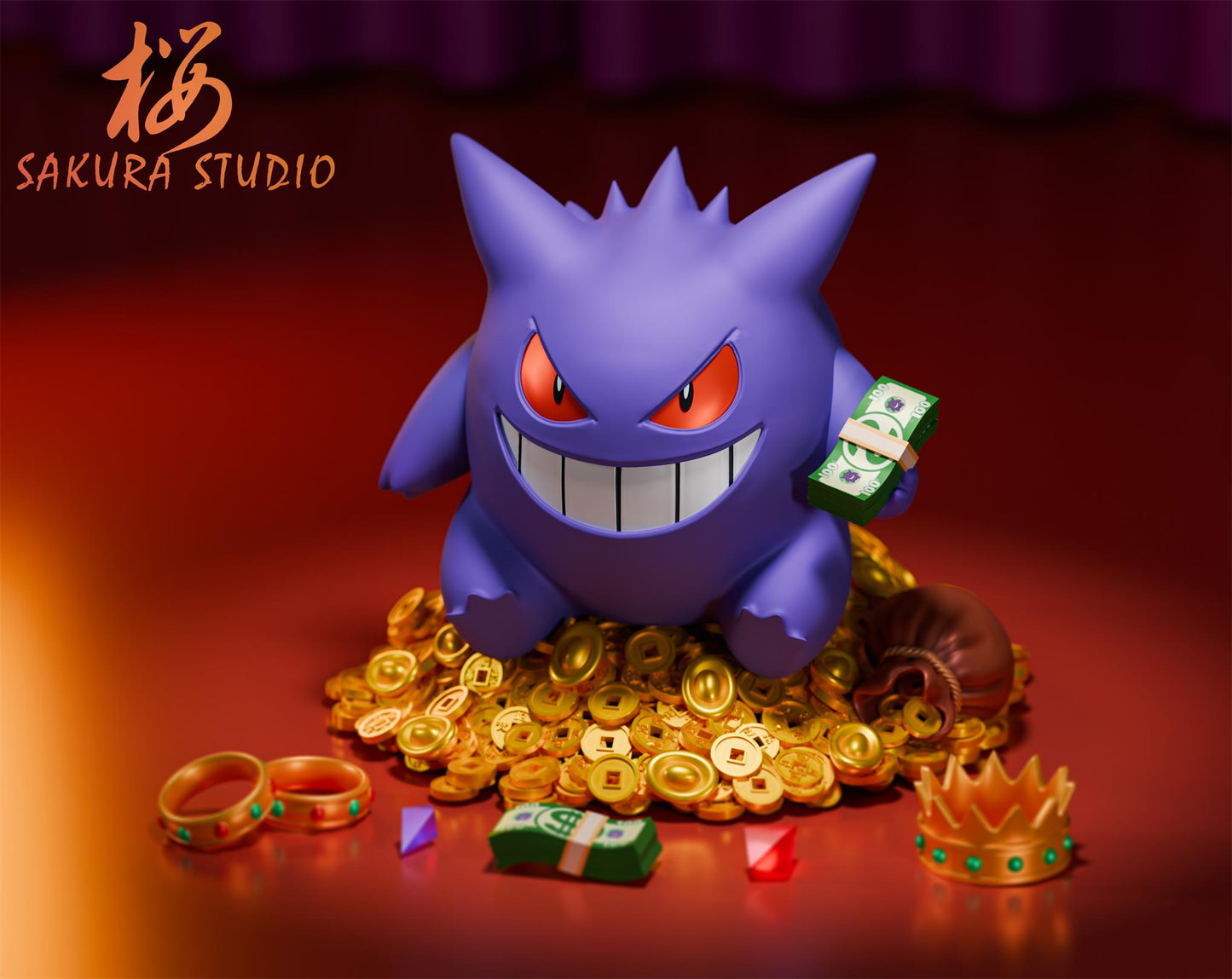 OPP Studio - Money Series Gengar [PRE-ORDER CLOSED]