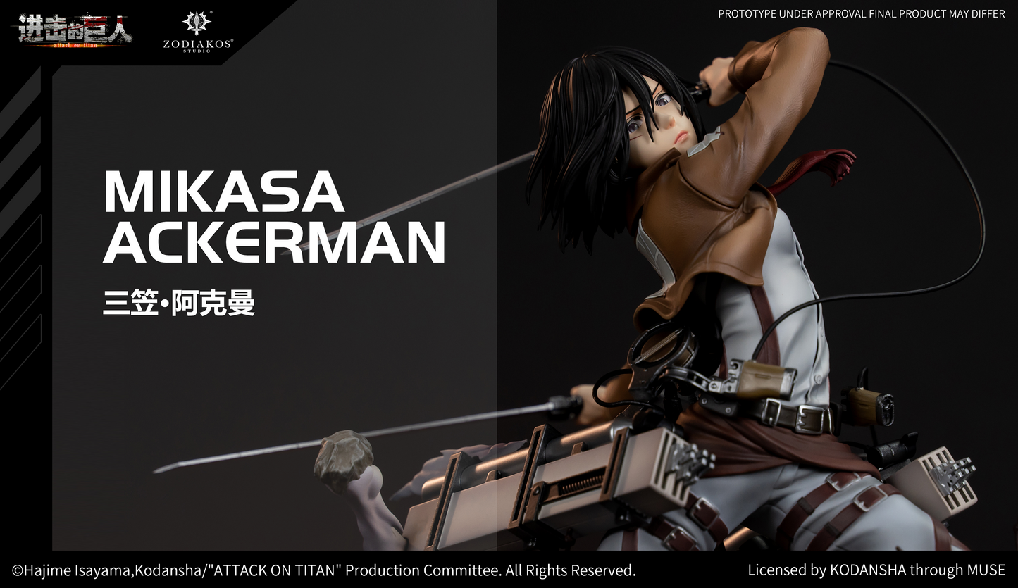 Zodiakos Studio - Attack On Titan Mikasa Ackerman (Licensed) [PRE-ORDER CLOSED]