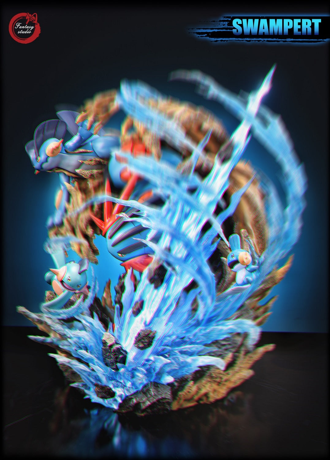 Fantasy Studio - Swampert Evolution [PRE-ORDER CLOSED]