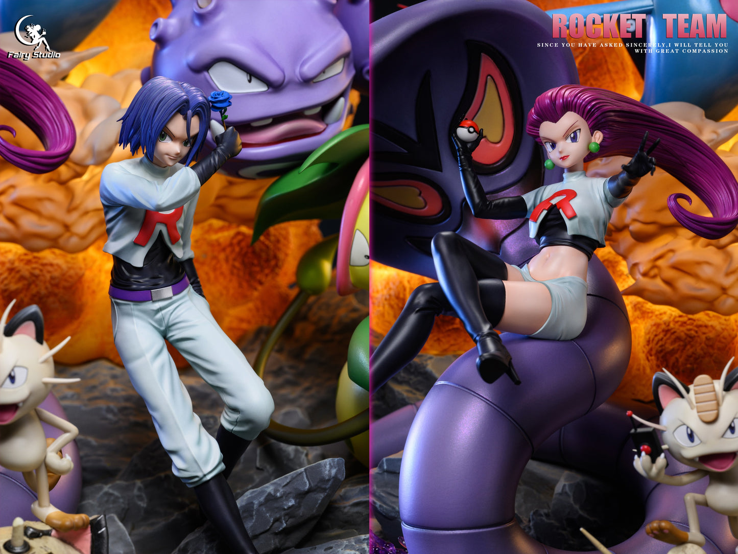 Fairy Studio - Team Rocket Trio [PRE-ORDER CLOSED]