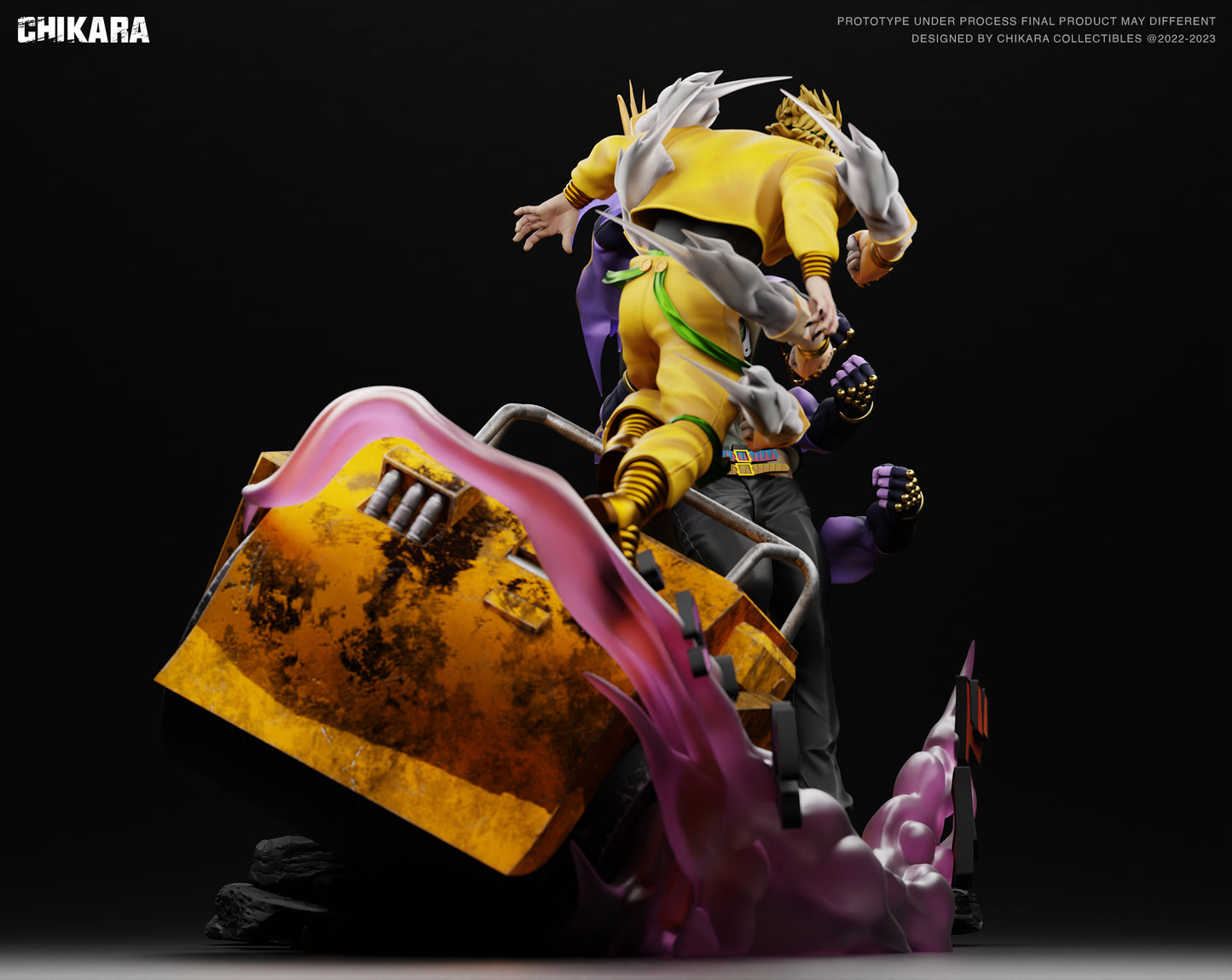 Chikara Studio - Jotaro VS Dio [PRE-ORDER CLOSED]