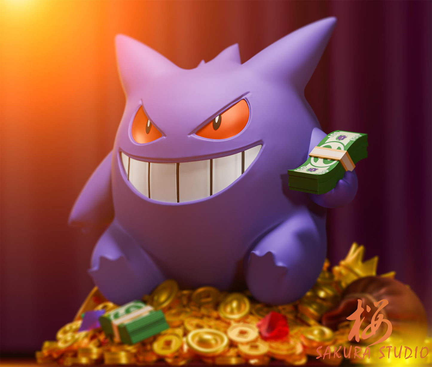 OPP Studio - Money Series Gengar [PRE-ORDER CLOSED]