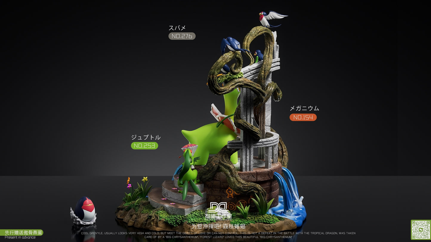 DD Studio - Meganium and Grovyle [PRE-ORDER]