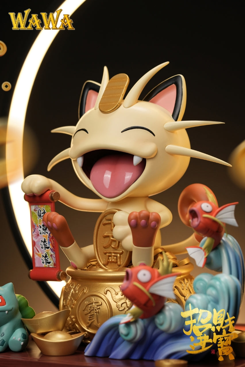 WAWA Studio - CNY Version Meowth [PRE-ORDER]