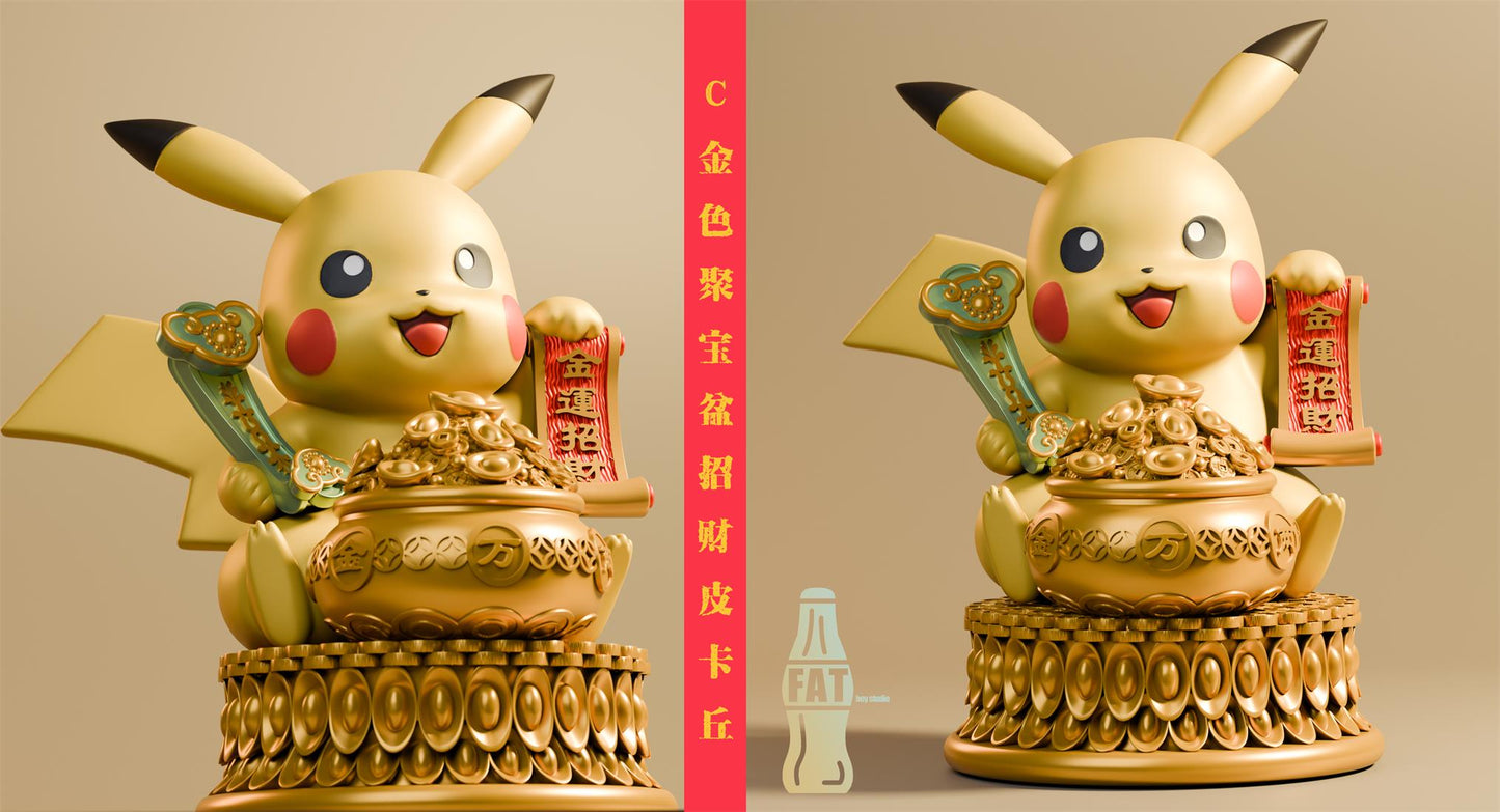 Fat Boy Studio - Money Pot Plkachu [PRE-ORDER CLOSED]