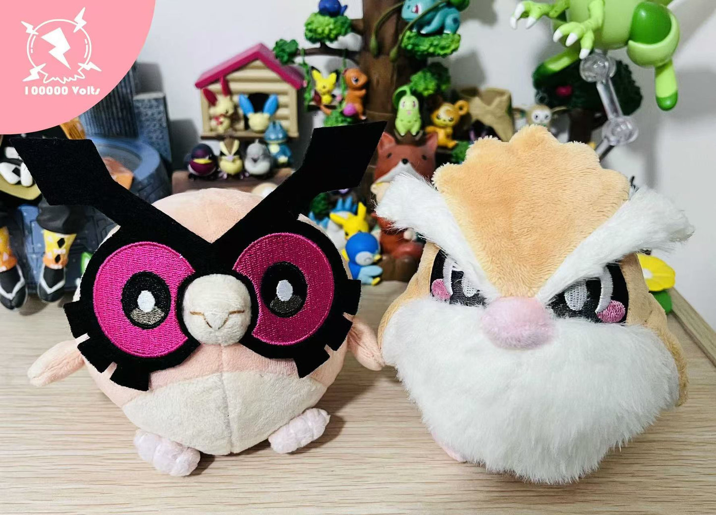 100000 Volts - Hoothoot Plush Toy [PRE-ORDER]