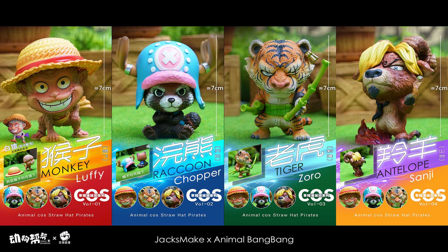 JacksMake X Animal Bang Bang - Animal Cosplay Series Monkey Luffy [PRE-ORDER CLOSED]
