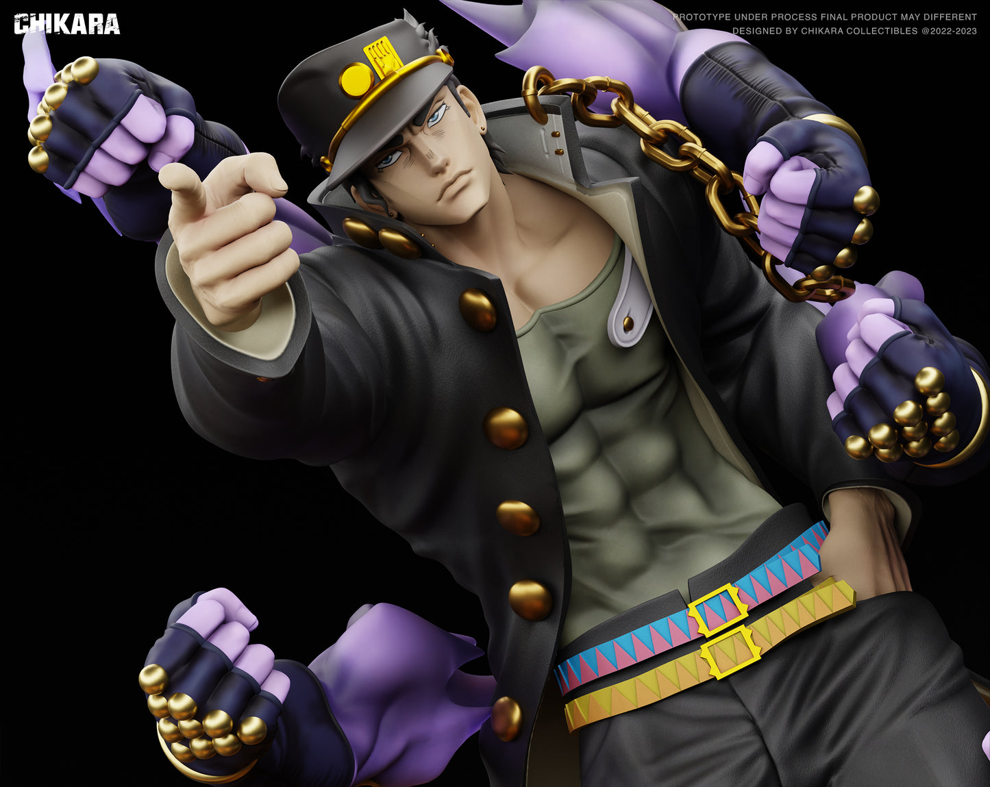 Chikara Studio - Jotaro VS Dio [PRE-ORDER CLOSED]