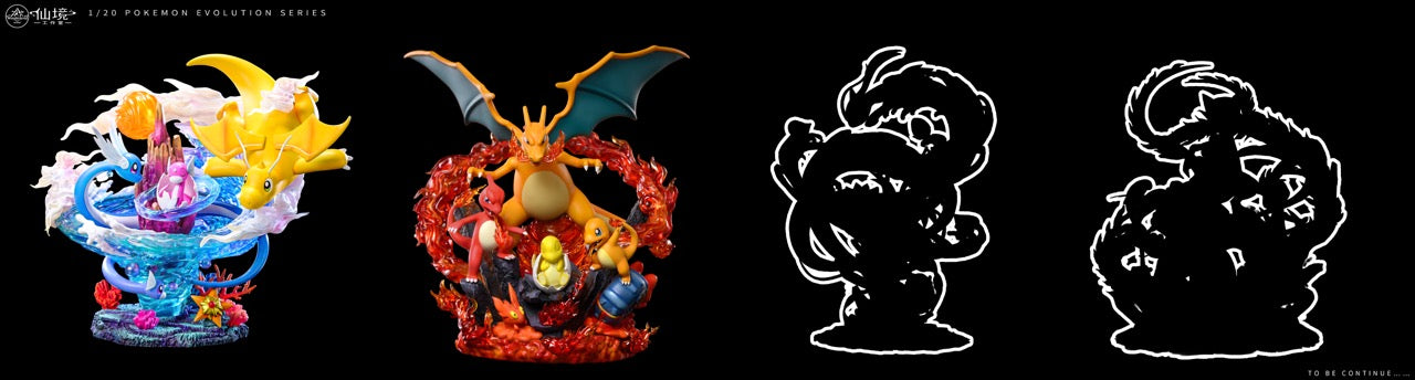 Wonderland Studio - Charizard Evolution Series [PRE-ORDER]