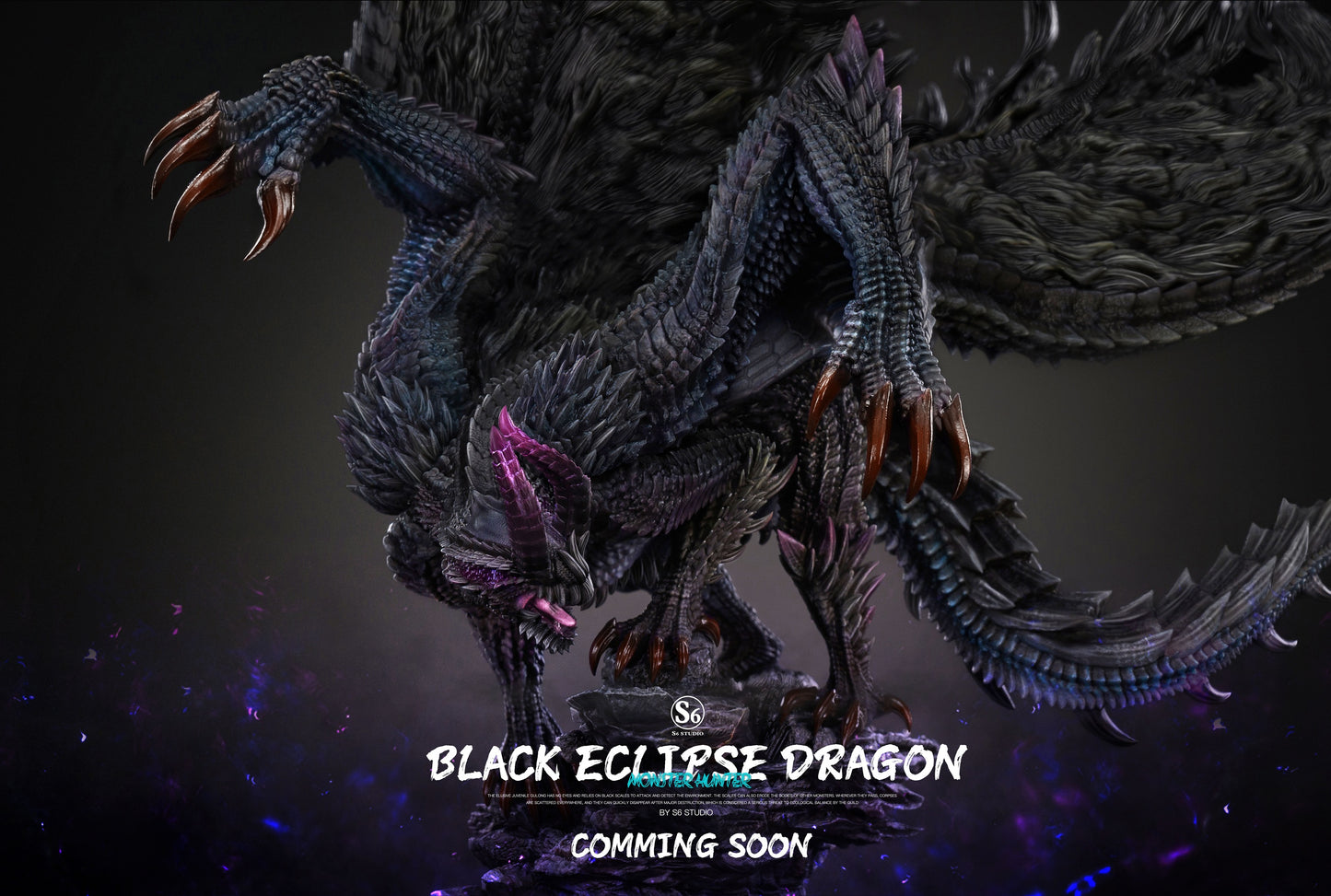 S6 Studio - Black Eclipse Wyvern [PRE-ORDER]