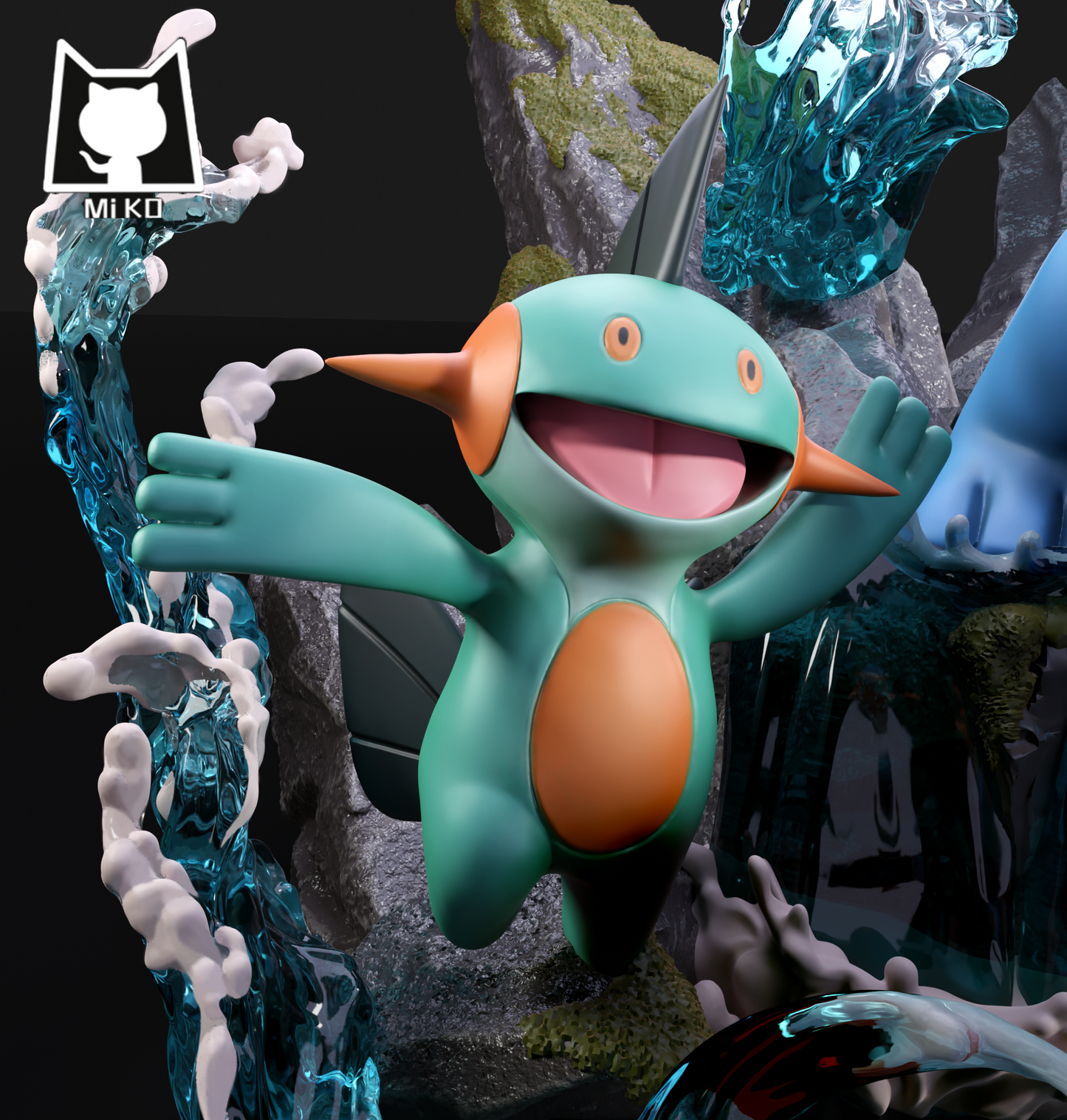 MiKo Studio - Swampert Evolution [PRE-ORDER CLOSED]