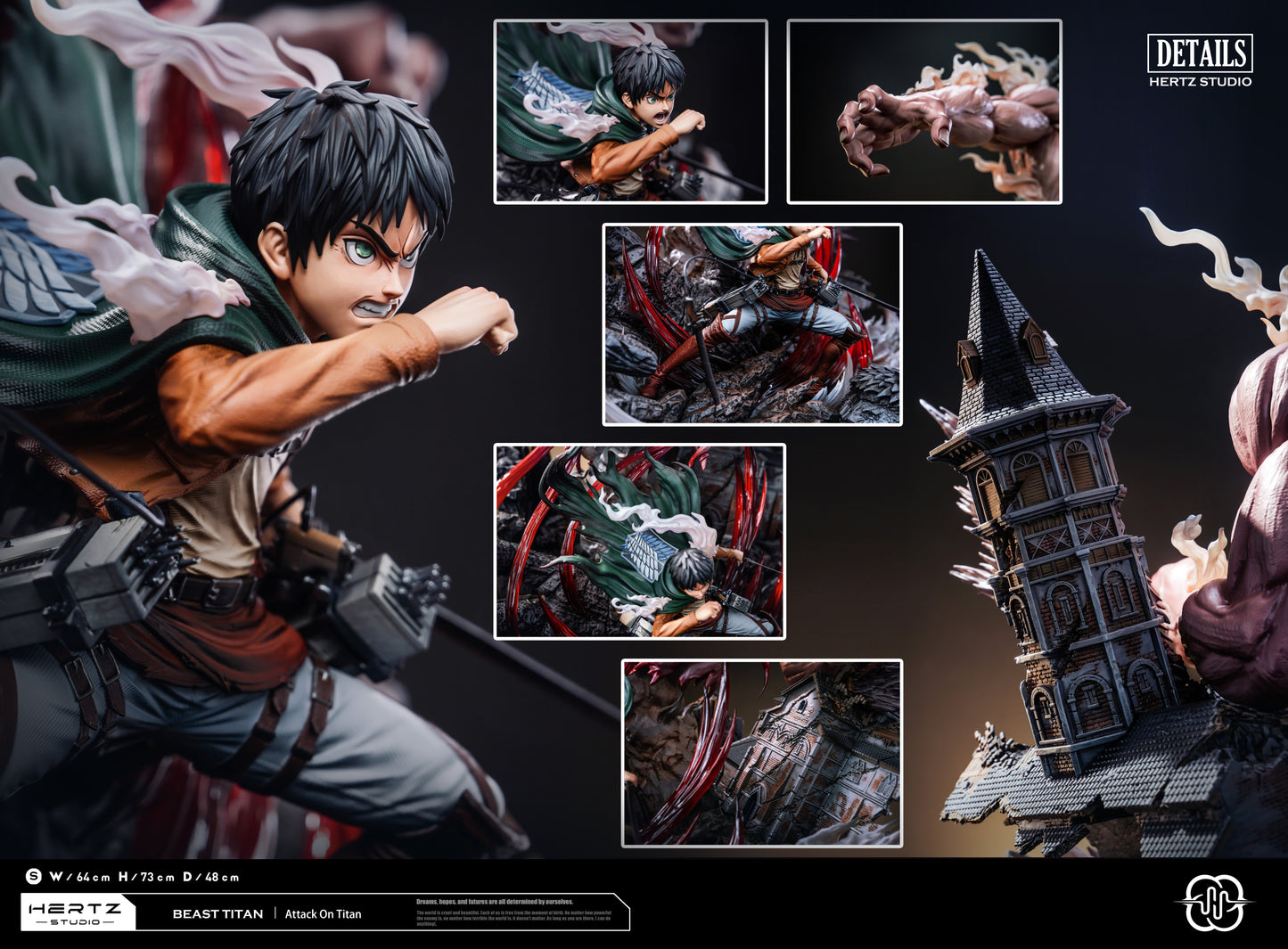 Hertz Studio - Attack Titan Eren Yeager [PRE-ORDER]