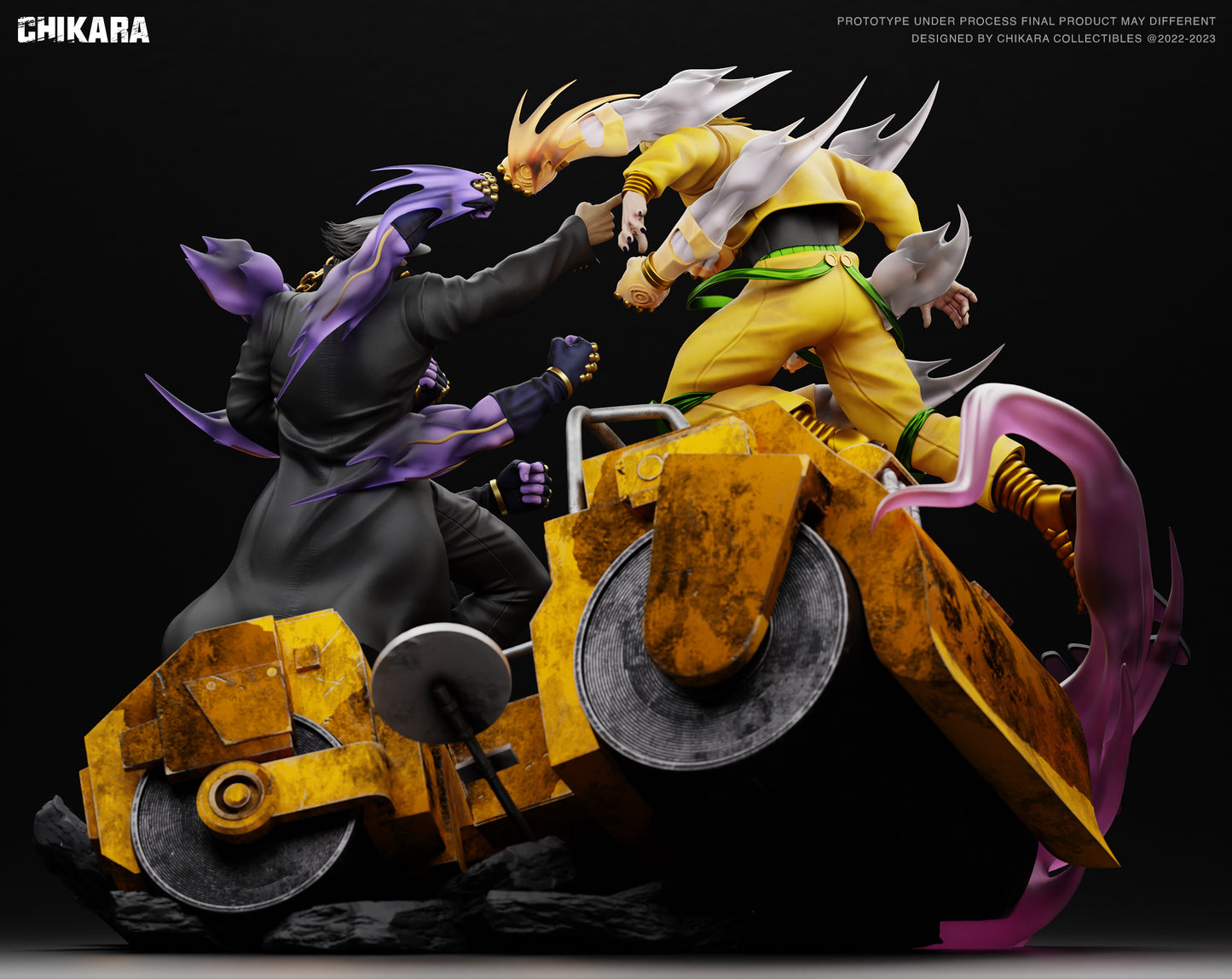 Chikara Studio - Jotaro VS Dio [PRE-ORDER CLOSED]