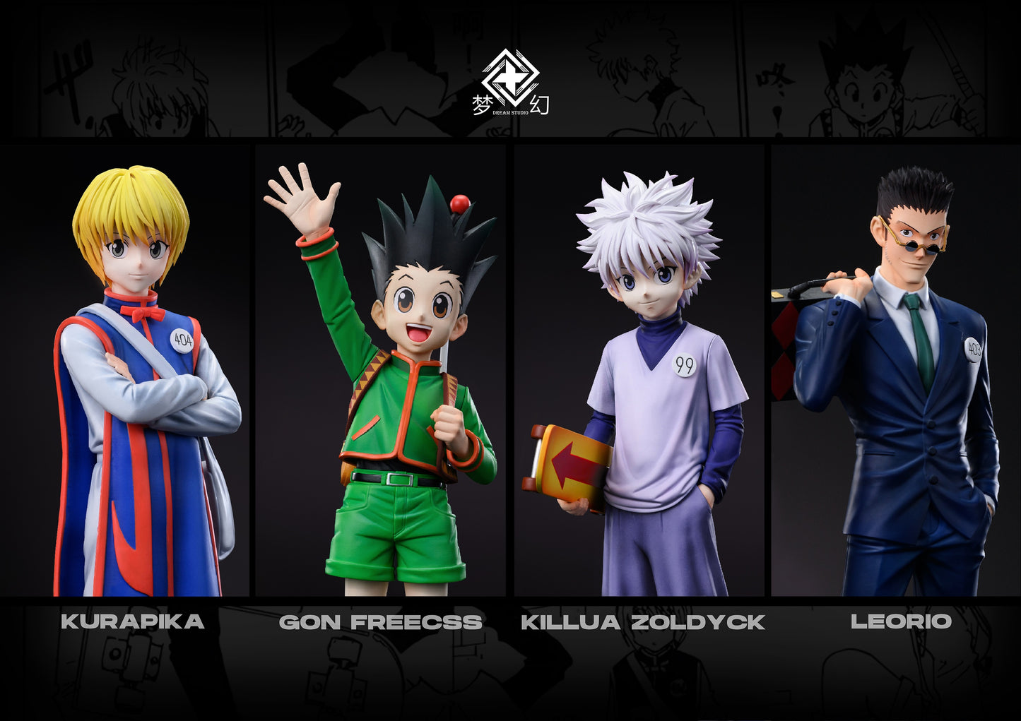 Dream Studio - Killua Gon Kurapika Leorio [PRE-ORDER]