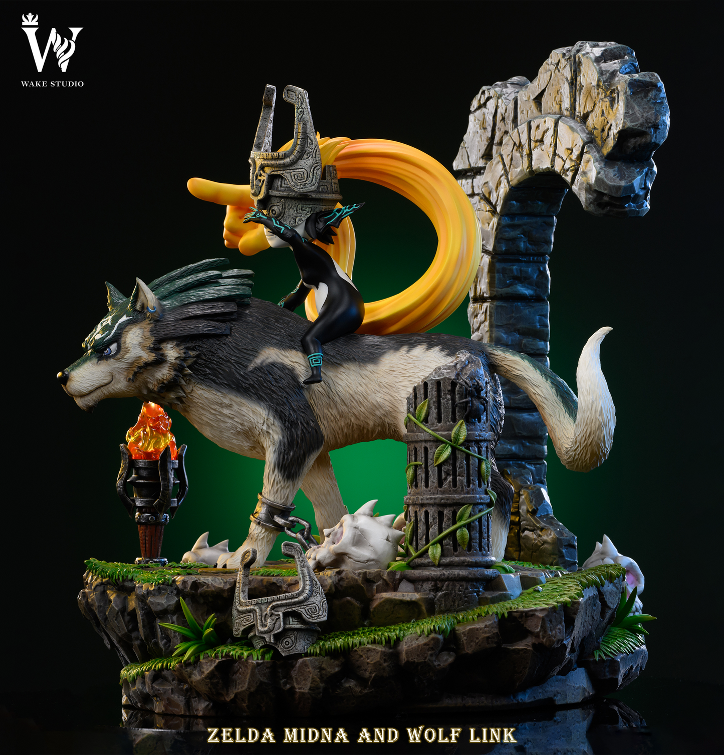 Wake Studio - Wolf Link and Zelda Midna [PRE-ORDER CLOSED]