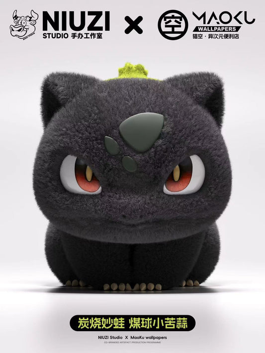 Niu Zi Studio - Flocked Bulbasaur [PRE-ORDER]