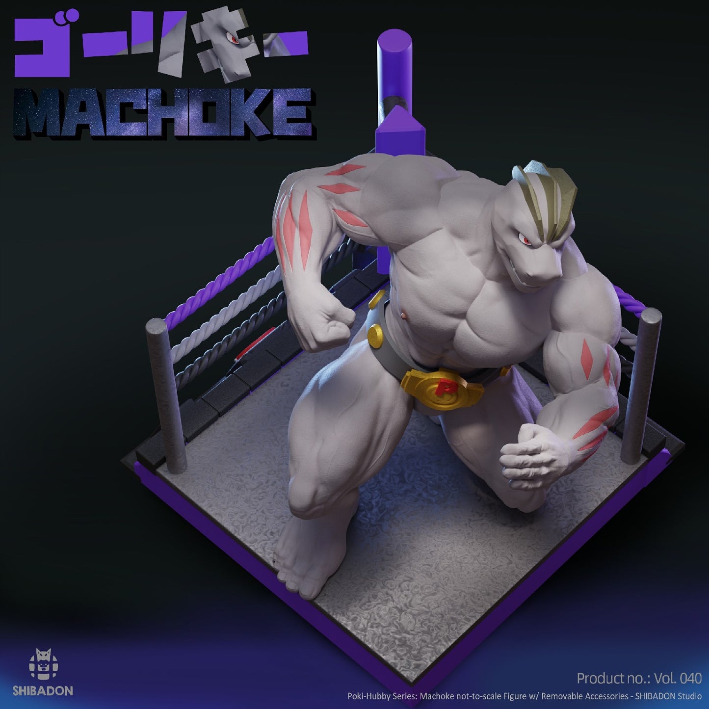 Shibadon Studio - Machoke [PRE-ORDER CLOSED]