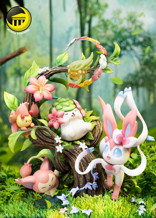 Moon Shadow Studio - Shaymin Sylveon and Skitty [PRE-ORDER CLOSED]