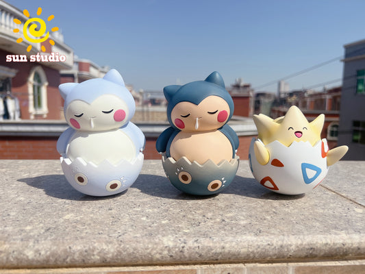 Sun Studio - Tumbler Series Snorlax and Togepi [PRE-ORDER CLOSED]