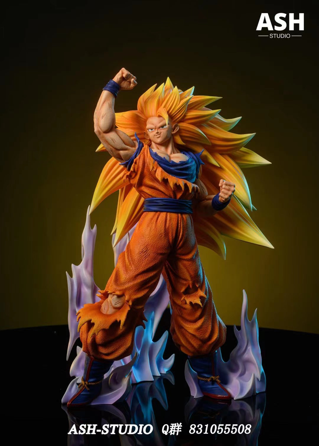 Ash Studio - Super Saiyan 3 Goku [PRE-ORDER CLOSED]