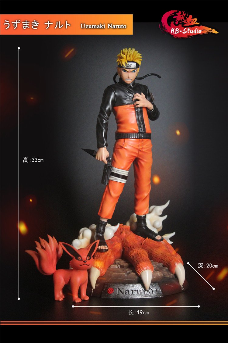 Hot Blood Studio - Uzumaki Naruto and Kurama [READY STOCK] - GK Figure - www.gkfigure.com