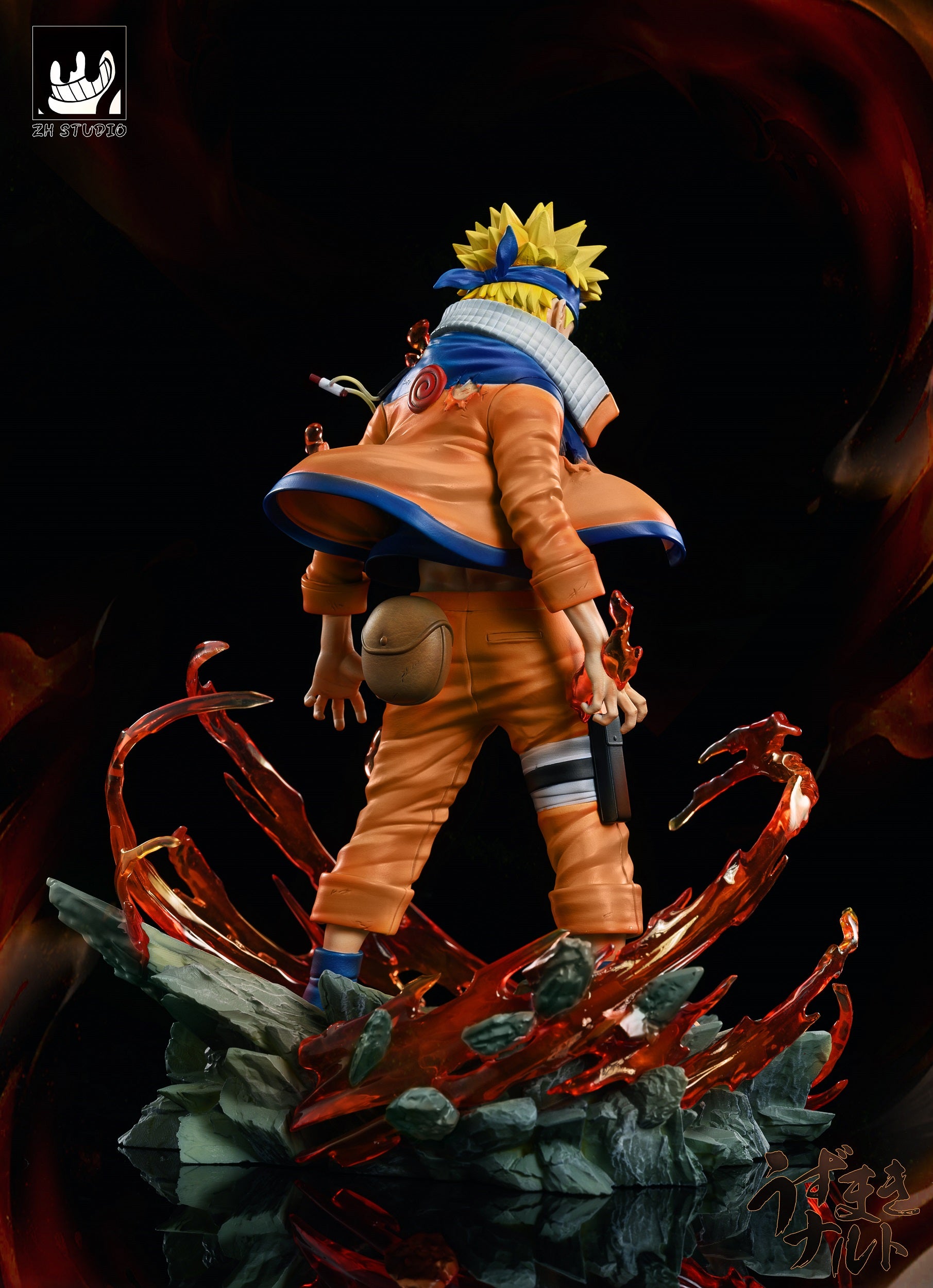 PRE-ORDER ZH studio - NARUTO Sasuke 1/6 & 1/4 Statue(GK)