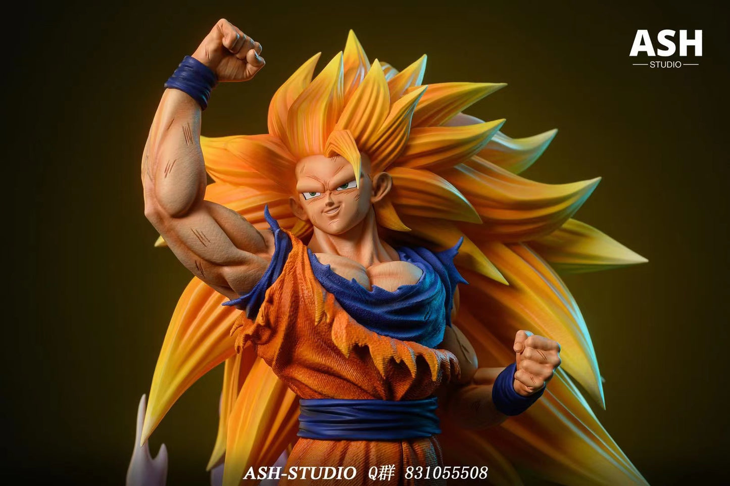 Ash Studio - Super Saiyan 3 Goku [PRE-ORDER CLOSED]